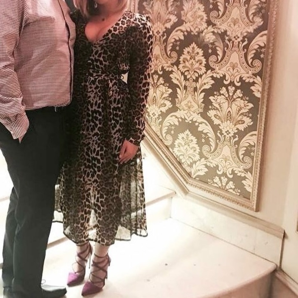 Leopard midi dress - Picture 2 of 2